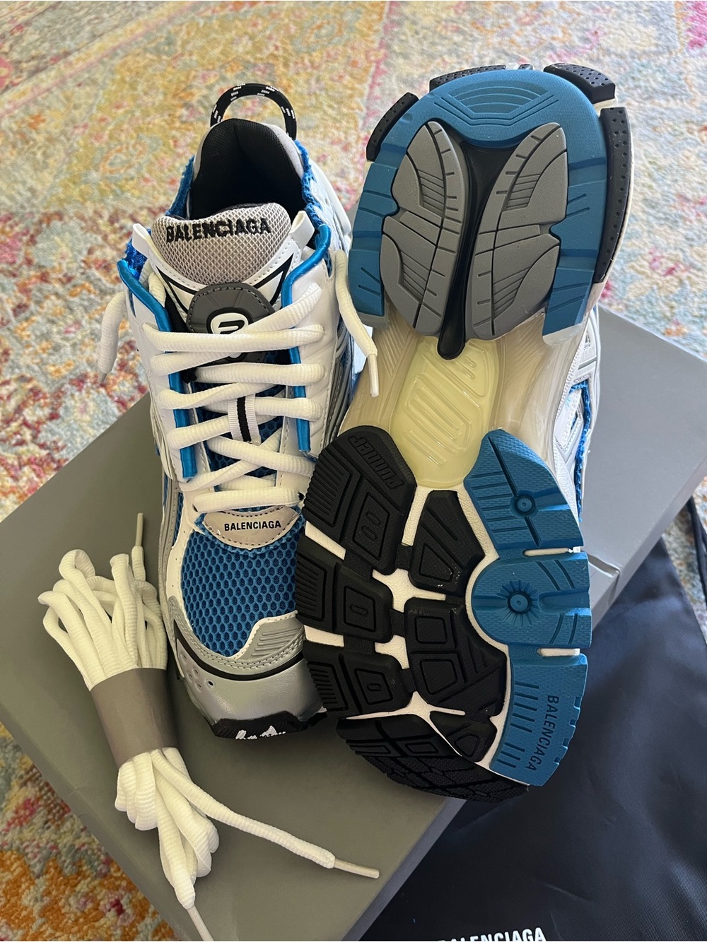 Balenciaga Runners Blue - Picture 5 of 5